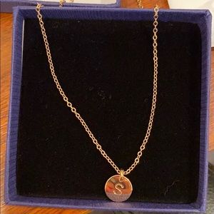 “S” necklace